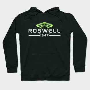 Roswell UFO 1947 - Alien Flying Saucer Crash Hoodie